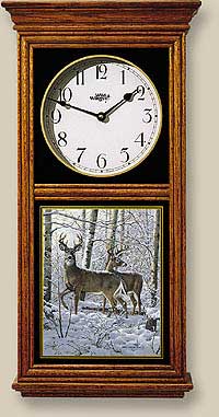 Whitetail Deer Clock